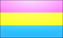 Pan pride flag